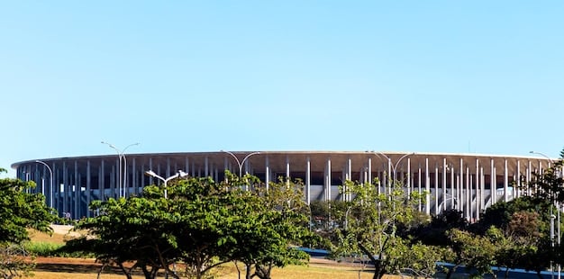 A panoramic view of a modern industrial park in Portugal, showcasing factories, tech companies, and sustainable energy initiatives, emphasizing the growth and innovation in the Portuguese economy.