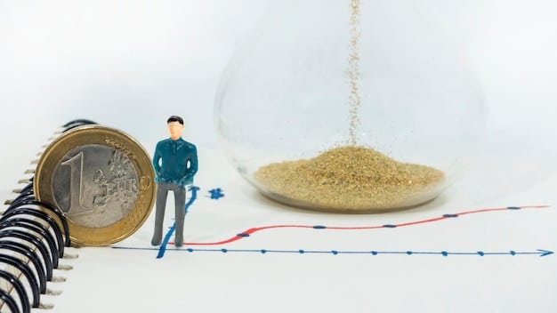 A visual representation of compounding interest, showing how small initial investments grow significantly over time with consistent reinvestment.
