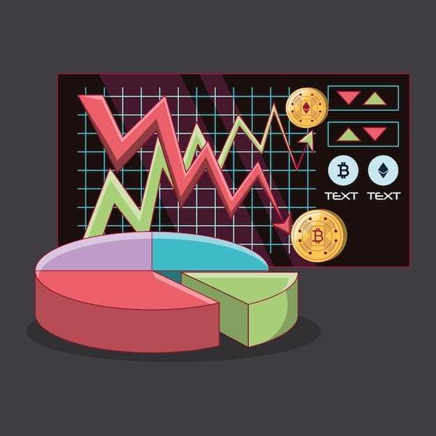A pie chart illustrating the allocation of assets in a diversified cryptocurrency portfolio. Different slices of the pie represent various cryptocurrencies and their respective proportions in the portfolio.